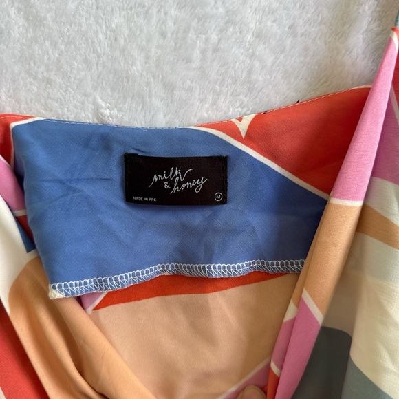 MILK & HONEY Vibrant Multicolor Camisole Top - Picture 2 of 7